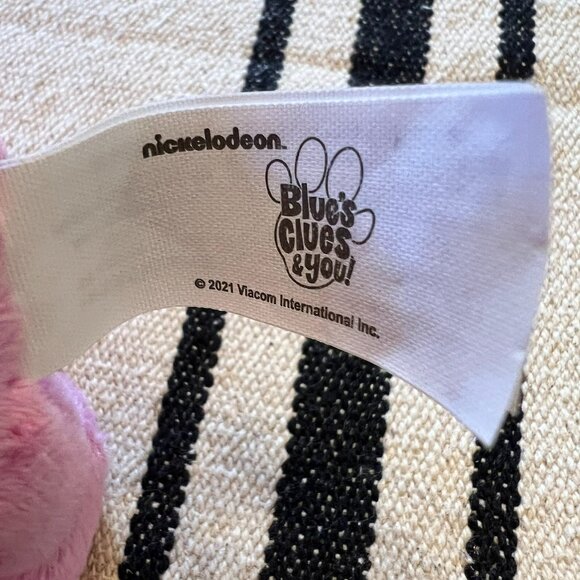 Magenta Plush with Glasses Blues Clues & You 6" Pink Stuffed Animal Beanbag Toy - Picture 3 of 4